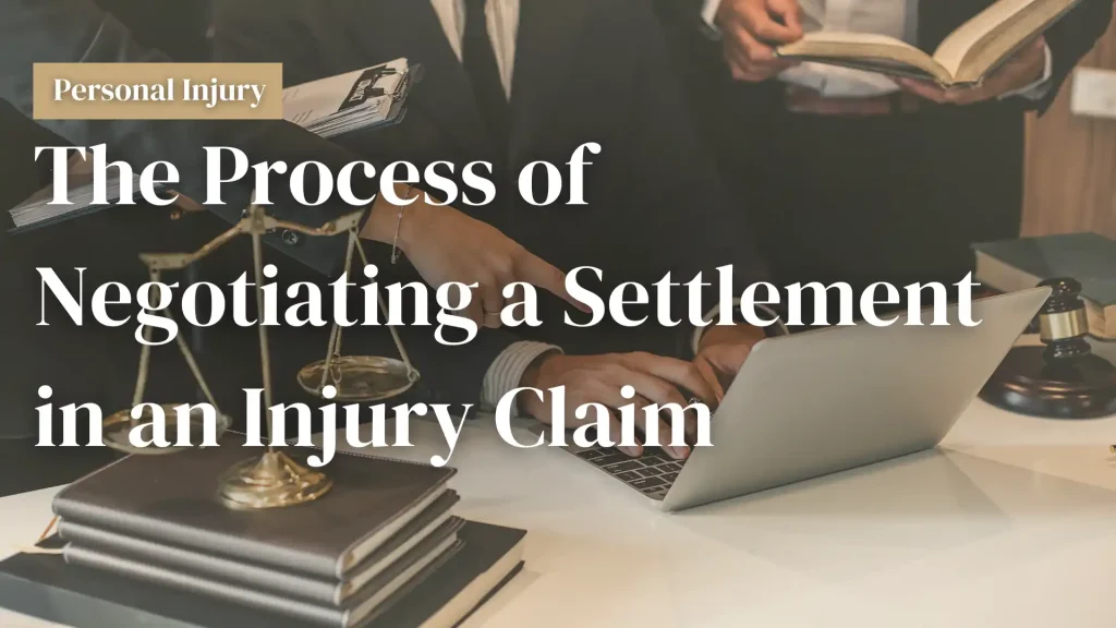 The Process of Negotiating a Settlement in an Injury Claim Image